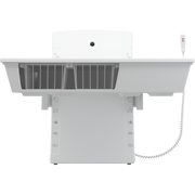 Pressalit Daycare Changing Table, Wall-Mounted Low-Start, 800 × 1400mm, with 2 Wire Baskets (R8662000)