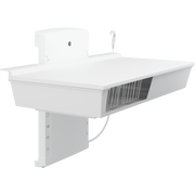 Pressalit Daycare Changing Table, Wall-Mounted Low-Start, 800 × 1800mm, with 2 Wire Baskets (R8663000)
