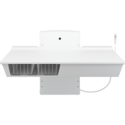 Pressalit Daycare Changing Table, Wall-Mounted Low-Start, 800 × 1800mm, with 2 Wire Baskets (R8663000)