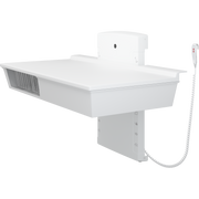 Pressalit Daycare Changing Table, Wall-Mounted Low-Start, 800 × 1800mm, with 2 Wire Baskets (R8663000)