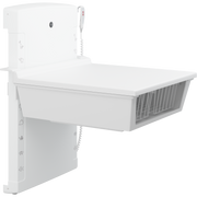 Pressalit Daycare Changing Table, Wall-Mounted Low-Start, 800 × 900mm, with 2 Wire Baskets (R8661000)