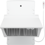 Pressalit Daycare Changing Table, Wall-Mounted Low-Start, 800 × 900mm, with 2 Wire Baskets (R8661000)