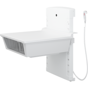 Pressalit Daycare Changing Table, Wall-Mounted Low-Start, 800 × 900mm, with 2 Wire Baskets (R8661000)