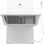 Pressalit Daycare Changing Table, Wall-Mounted Low-Start, 800 × 900mm, with 2 Wire Baskets (R8661000)
