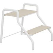 Pressalit Daycare Stepladder, 2 Steps, 505mm Wide, White (R8709000)