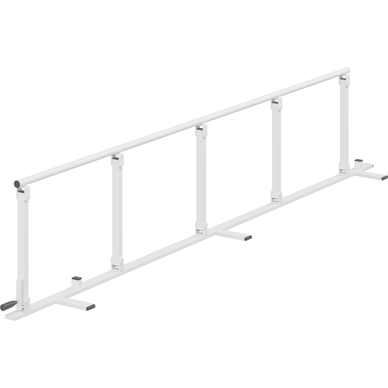 Pressalit Downward-Sliding Guardrail for Daycare Changing Table, 1400mm, White (R8694000)