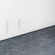 Pressalit INDIVO Bracket, 2pcs, Wall-Mounted, for Worktop (RK1100)