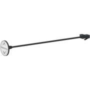Pressalit INDIVO Fascia Switch, Circular, Silver, for Wall Cupboard Lift (RK1355)