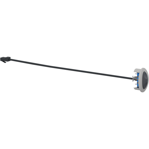 Pressalit INDIVO Fascia Switch, Oval, Silver, for Worktop Lift (RK1054)