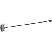 Pressalit INDIVO Fascia Switch, Oval, Silver, for Worktop Lift (RK1054)