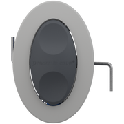 Pressalit INDIVO Fascia Switch, Oval, Silver, for Worktop Lift (RK1054)