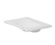 Pressalit Matrix Medium Vanity Wash Basin, 780 × 545 × 141mm, No Overflow, White (R2123000)