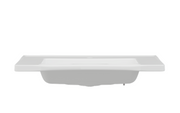 Pressalit Matrix Medium Vanity Wash Basin, 780 × 545 × 141mm, with Handrails, White (R2121000)