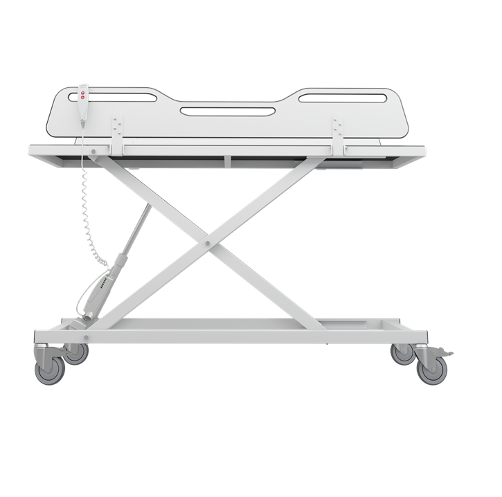 Pressalit MCT 3 Change Trolley, 700 × 1700mm, White (R9652717000)