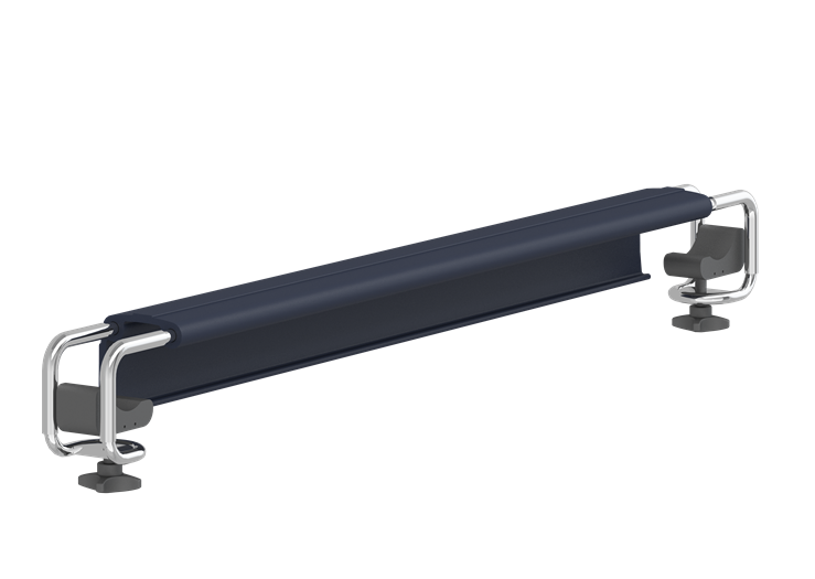 Pressalit Plus Front Support, 450-520mm, Dark Blue (RT873108)