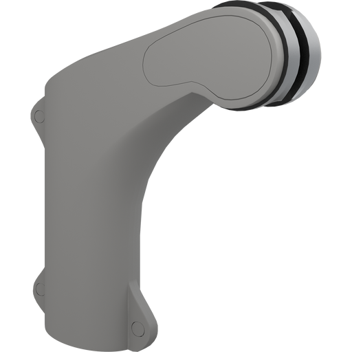 Pressalit PLUS Shower Head Holder, Anthracite (RT600112)