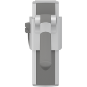 Pressalit PLUS Support Arm, 700mm, Left-Hand, Anthracite (R391370112)