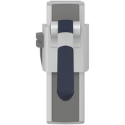 Pressalit PLUS Support Arm, 700mm, Left-Hand, Dark Blue (R391370108)