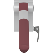 Pressalit PLUS Support Arm, 700mm, Left-Hand, Red (R391370035)