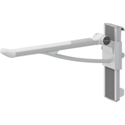 Pressalit PLUS Support Arm, 700mm, Left-Hand, White (R391370000)