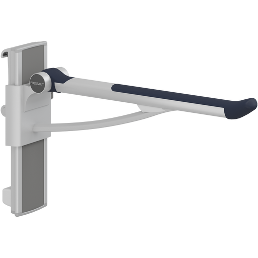 Pressalit PLUS Support Arm, 700mm, Height & Sideways Adjustable, Right-Hand, Dark Blue (R391470108)