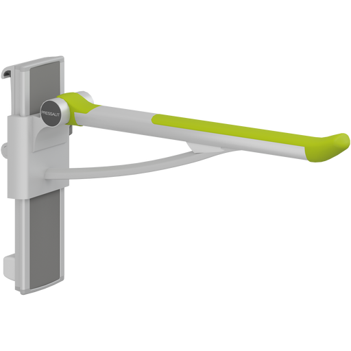 Pressalit PLUS Support Arm, 700mm, Height & Sideways Adjustable, Right-Hand, Lime Green (R391470277)