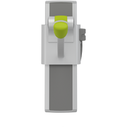 Pressalit PLUS Support Arm, 700mm, Right-Hand, Lime Green (R391470277)