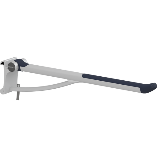 Pressalit PLUS Support Arm, 700mm, Height-Adjustable, Right-Hand, Retro-Fit, Dark Blue (R371470108)