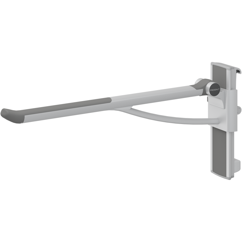 Pressalit PLUS Support Arm, 850mm, Left-Hand, Anthracite (R391385112)