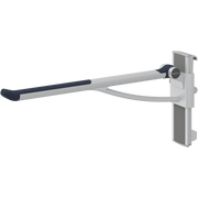 Pressalit PLUS Support Arm, 850mm, Left-Hand, Dark Blue (R391385108)