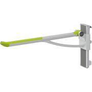 Pressalit PLUS Support Arm, 850mm, Left-Hand, Lime Green (R391385277)