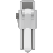 Pressalit PLUS Support Arm, 850mm, Left-Hand, White (R391385000)