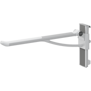 Pressalit PLUS Support Arm, 850mm, Left-Hand, White (R391385000)