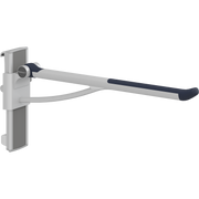Pressalit PLUS Support Arm, 850mm, Height & Sideways Adjustable, Right-Hand, Dark Blue (R391485108)