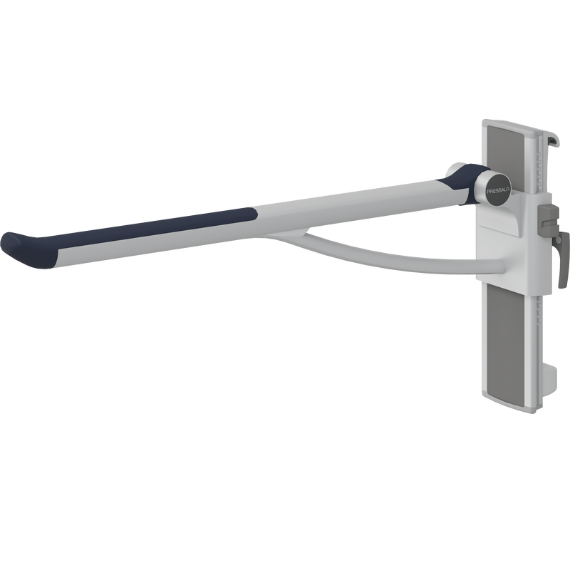 Pressalit PLUS Support Arm, 850mm, Right-Hand, Dark Blue (R391485108)