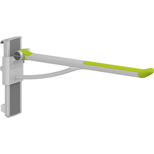 Pressalit PLUS Support Arm, 850mm, Height & Sideways Adjustable, Right-Hand, Lime Green (R391485277)