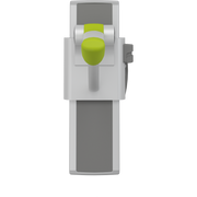 Pressalit PLUS Support Arm, 850mm, Right-Hand, Lime Green (R391485277)