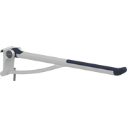 Pressalit PLUS Support Arm with Operating Panel (TL3/TL4), 850mm, Height-Adjustable, Dark Blue (R372585108)