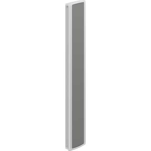 Pressalit PLUS Vertical Wall Track, 400mm, Right Hand, Grooved, Anthracite (R9874112)