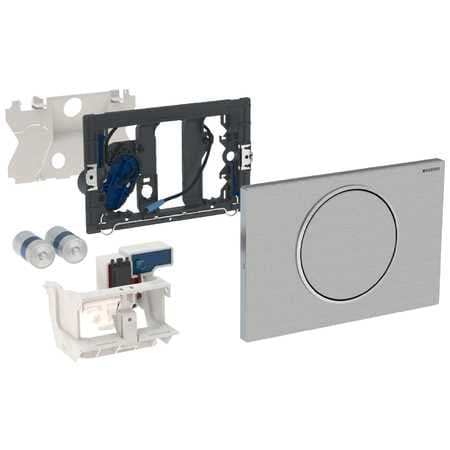 Pressalit R9343 Geberit interconnection kit, links a battery-operated flush button to a Pressalit SELECT toilet lifter