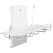 Pressalit SCT 1000 Shower Change Table, Wall-Mounted, 600 × 1800mm, White (R8583118000)