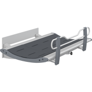 Pressalit SCT 3000 Shower Change Table, Fixed Height, 1032 × 1410mm, Graphite Grey (R8435313301)