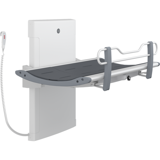 Pressalit SCT 3000 Shower Change Table, Electrically Height-Adjustable, 1057 × 1410mm, Graphite Grey (R8582313301)