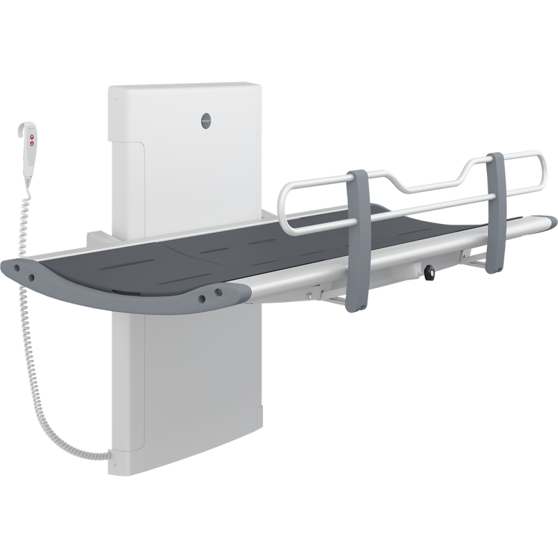Pressalit SCT 3000 Shower Change Table, Electrically Height-Adjustable, 1057 × 1910mm, Graphite Grey (R8582318301)