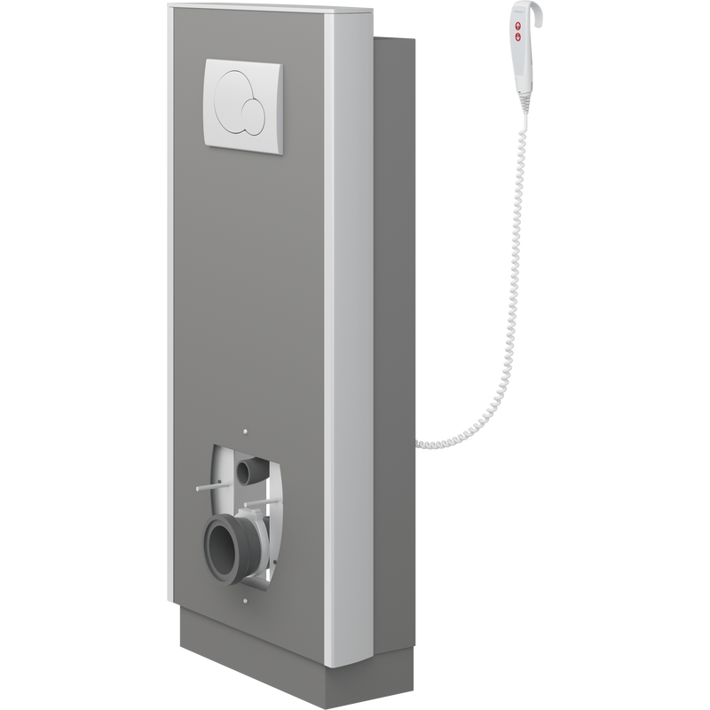 Pressalit Select TL1 Toilet Lifter, Floor Outlet, Electric, Anthracite (R8212112)