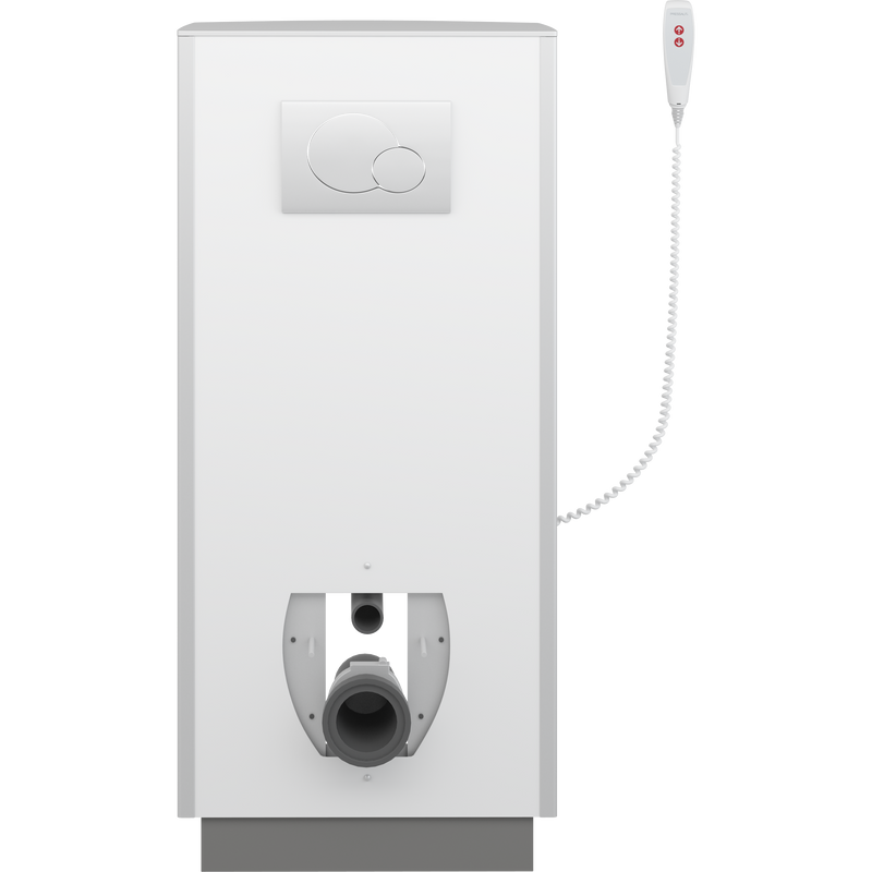 Pressalit Select TL1 Toilet Lifter, Floor Outlet, Electric, White (R8212000)