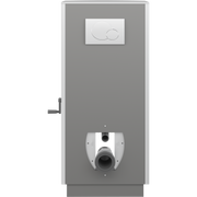 Pressalit Select TL1 Toilet Lifter, Floor Outlet, Manual, Anthracite (R8012112)