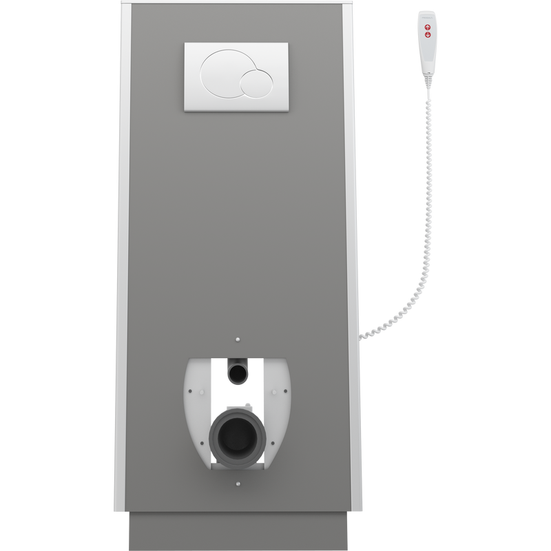 Pressalit Select TL1 Toilet Lifter, Wall Outlet, Electric, Anthracite (R8222112)