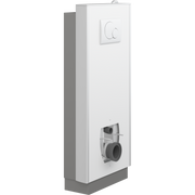 Pressalit Select TL1 Toilet Lifter, Wall Outlet, Electric, White (R8222000)