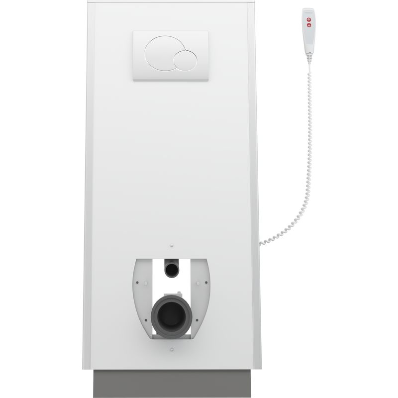 Pressalit Select TL1 Toilet Lifter, Wall Outlet, Electric, White (R8222000)